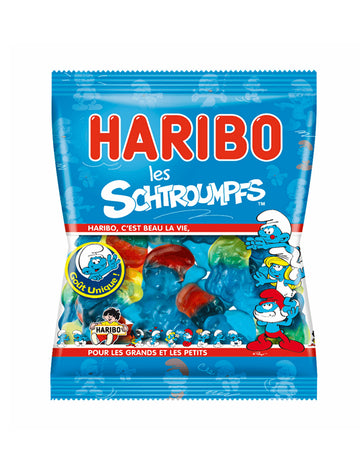 Haribo Šmoulové v sáčku s bonbóny 120g.