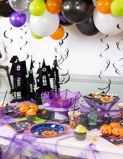 Fialová pavučinová salátová mísa 27 cm