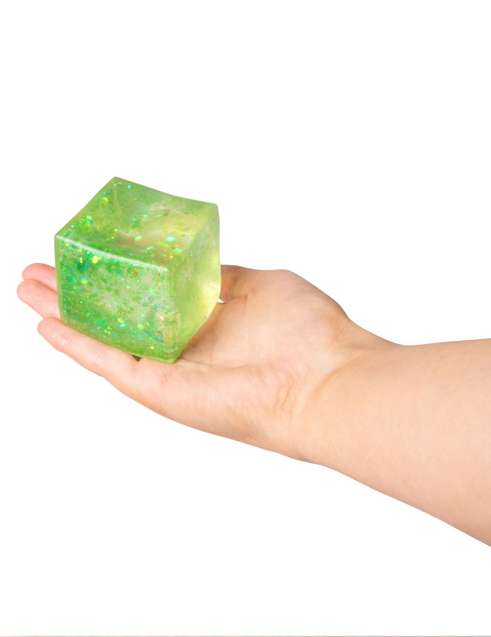 Mise en main du cube anti-stress Scrunchems