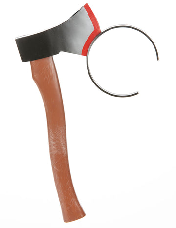 Halloweenská čelenka se sekerou