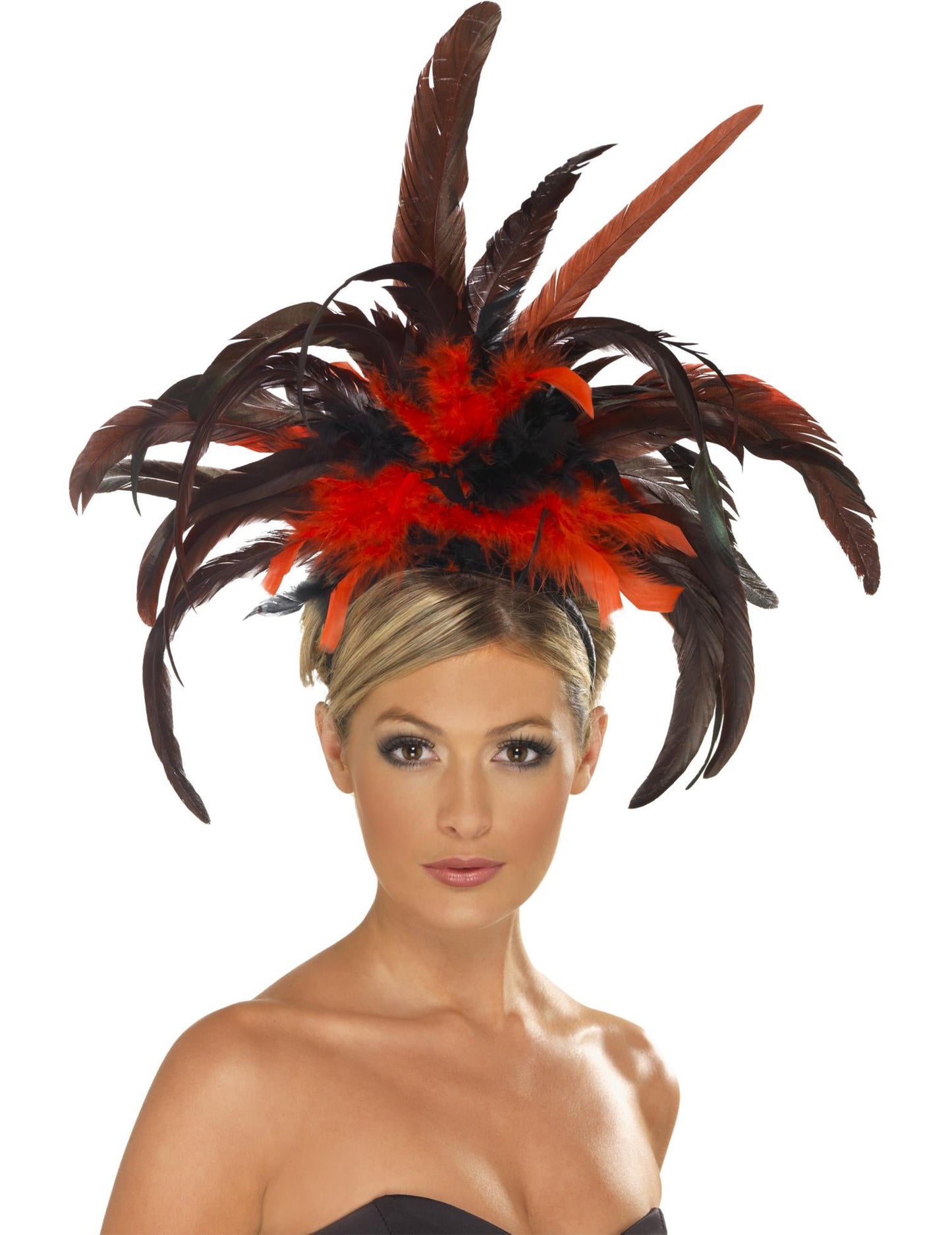 Serre-tête cabaret plumes adulte