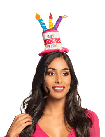 Čelenka pro dospělé s narozeninovou čepicí