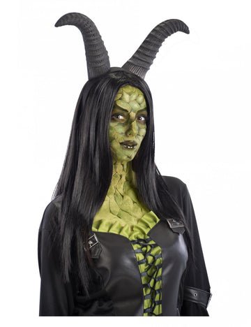 Čelenka pro dospělé s čarodějnickými rohy