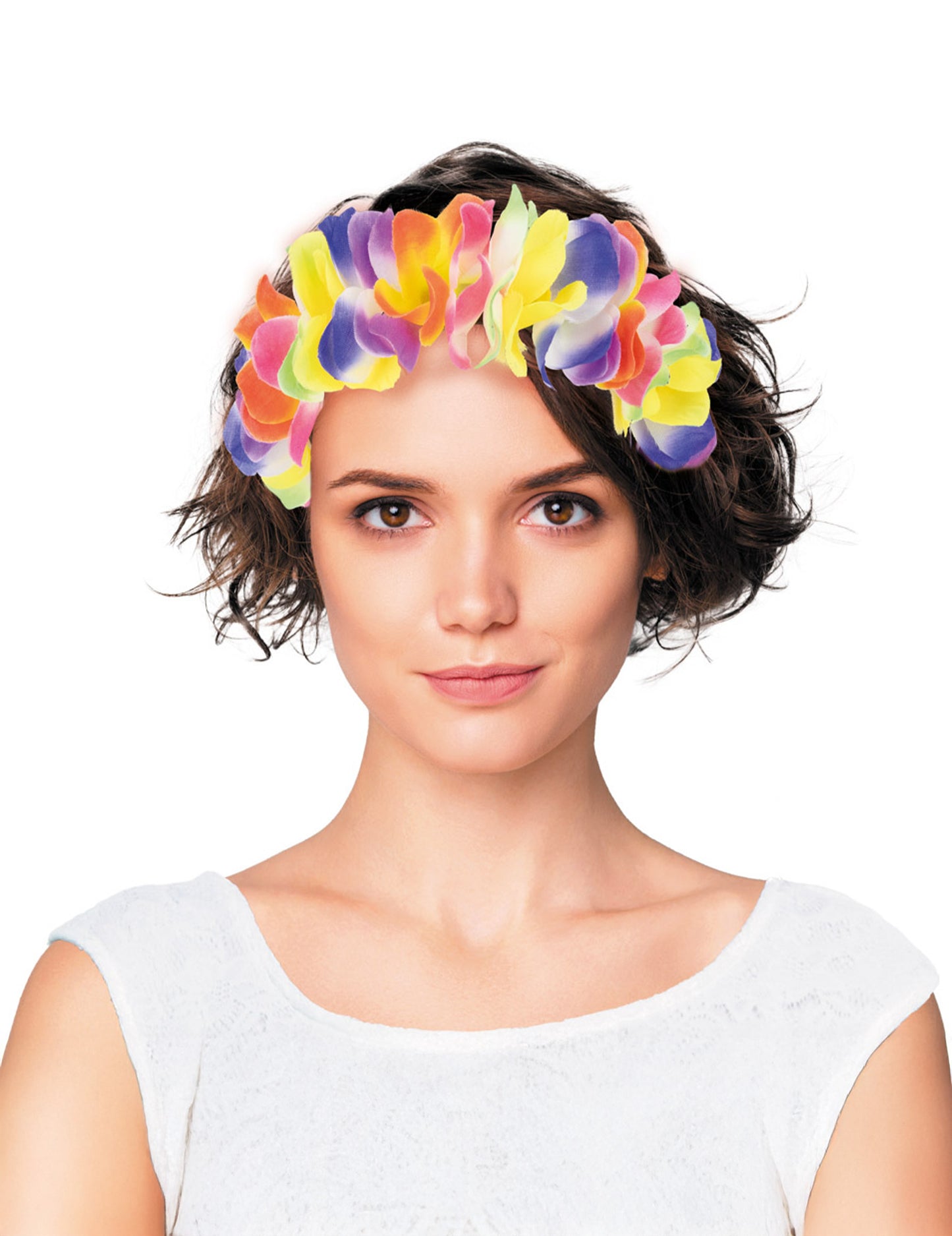 Havajská květinová čelenka pro dospělé