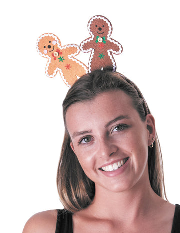 Vánoční perníková čelenka pro dospělé