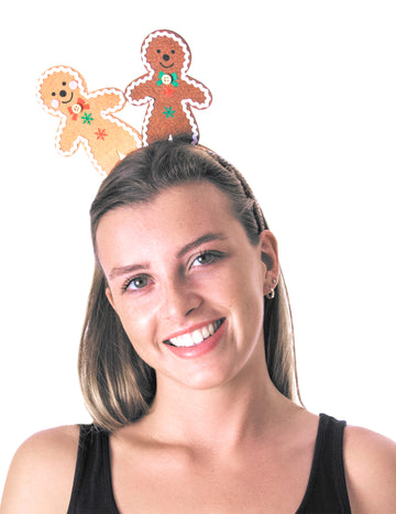 Haarreif Lebkuchenmann für Erwachsene