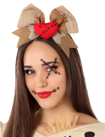 Čelenka pro dospělé voodoo panenky