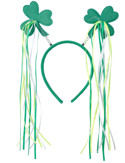 Čelenka s jetelem se stuhami svatého Patrika