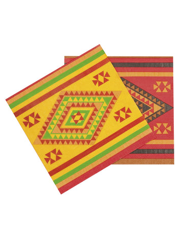 20 mexických papírových ubrousků 33 x 33 cm