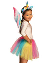 Set accessoires licorne pour fille multicolore avec ailes et serre-tête