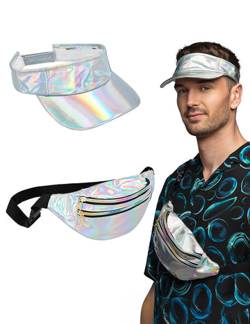 Sada holografických festivalových doplňků