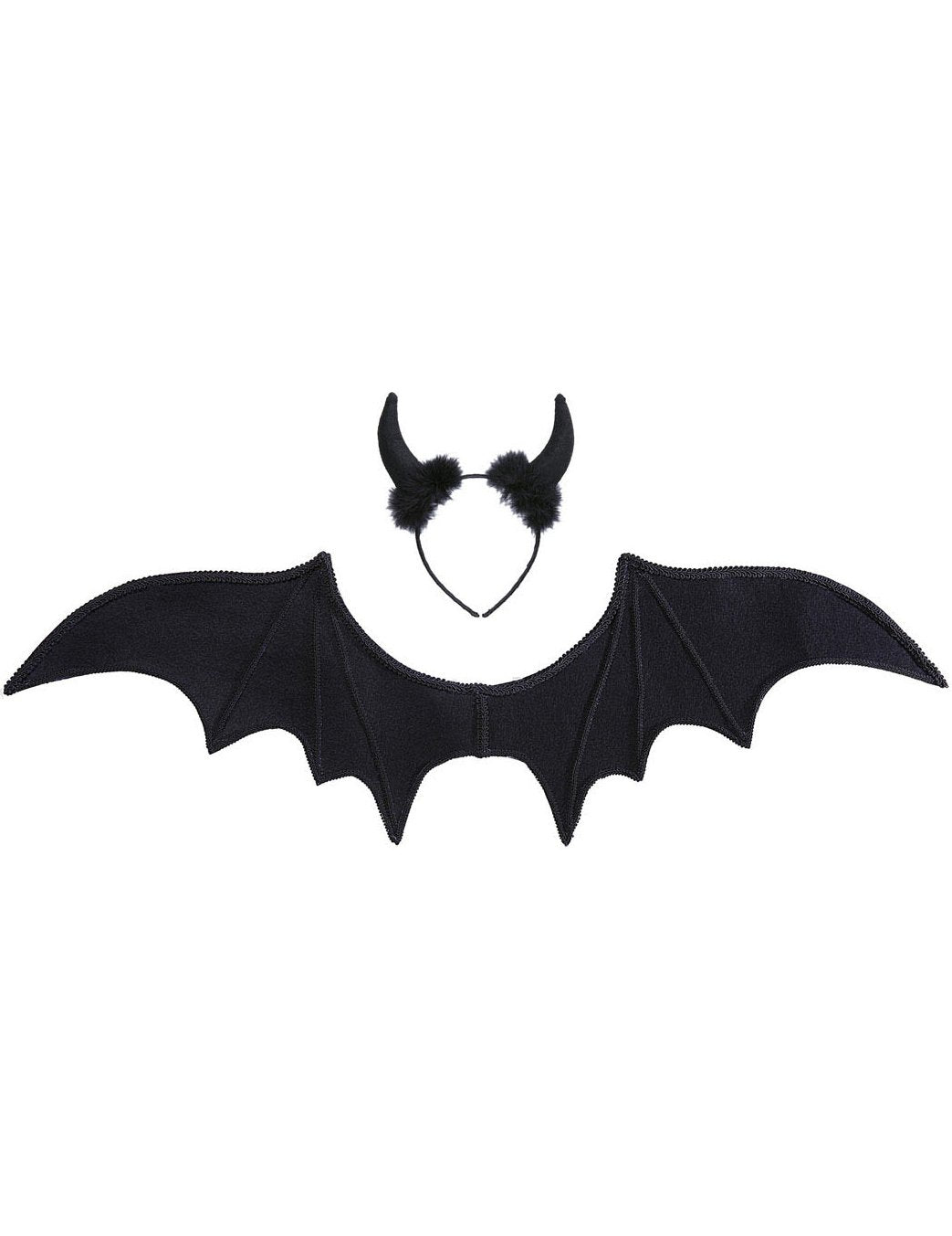 Detail příslušenství kostýmu ďábla na Halloween