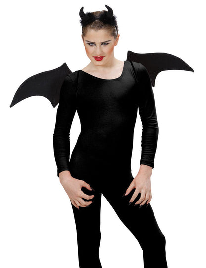 Halloweenská sada černých démonů