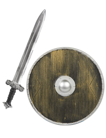 Dětská plastová vikingská sada