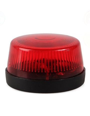 Sirene mit Licht und Geräusch Partydeko rot