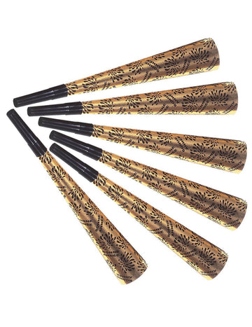 6 zlatých novoročních trumpet