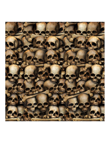 Nástěnná dekorace Skeleton Catacombs 1,2 x 9m