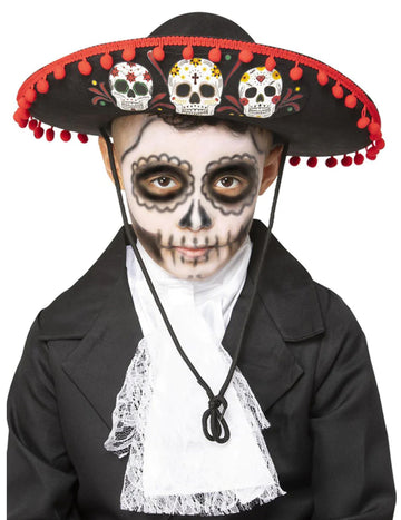 Sombrero Dia de los muertos dítě
