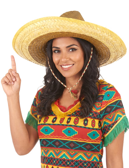 Dospělé žluté mexické sombrero