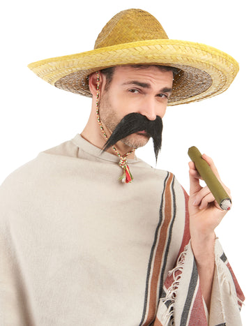 Žlutý mexický sombrero pro dospělé