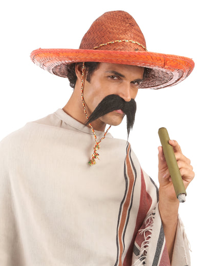 Oranžové mexické sombrero pro dospělé