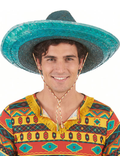 Zelené mexické sombrero pro dospělé