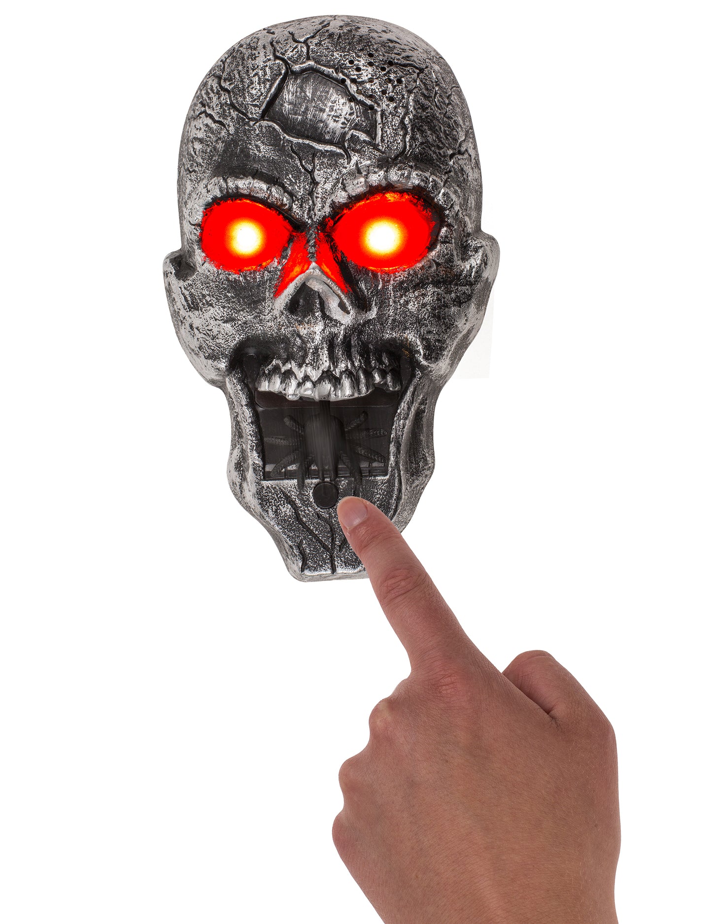 Světelný a zvukový skelet zvonku 14 x 28 cm