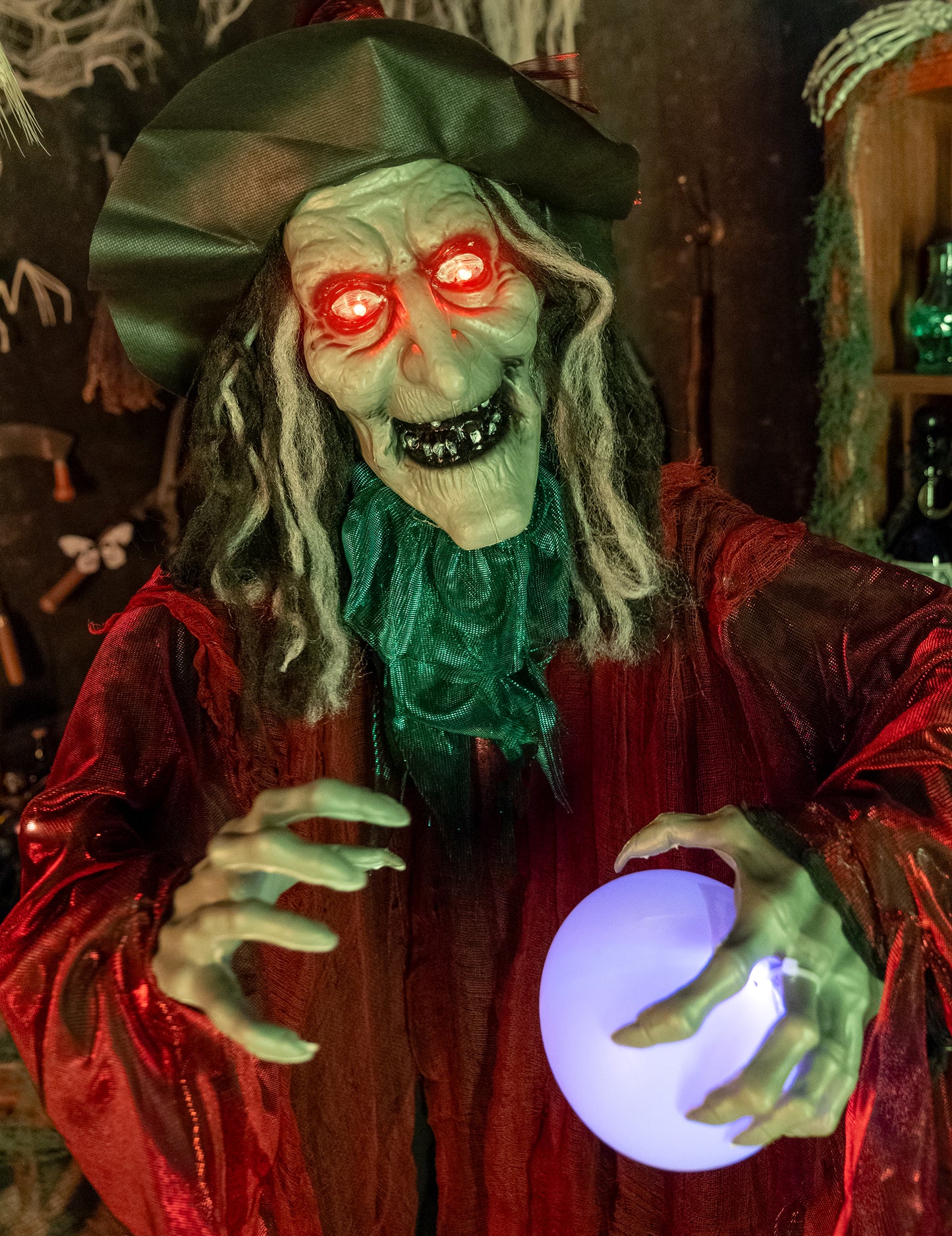 Animovaná zlá čarodějnice - 168 cm