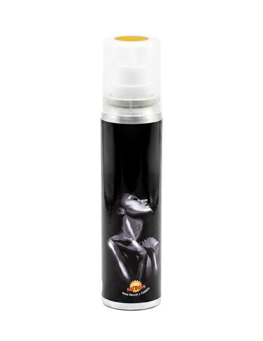 Žlutý tělový třpytivý sprej 75ml