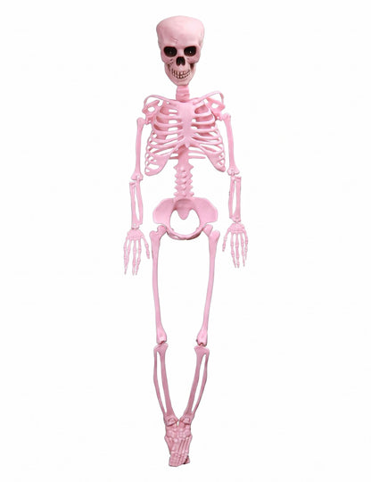 Růžová kloubová kostra Summerween 1 m