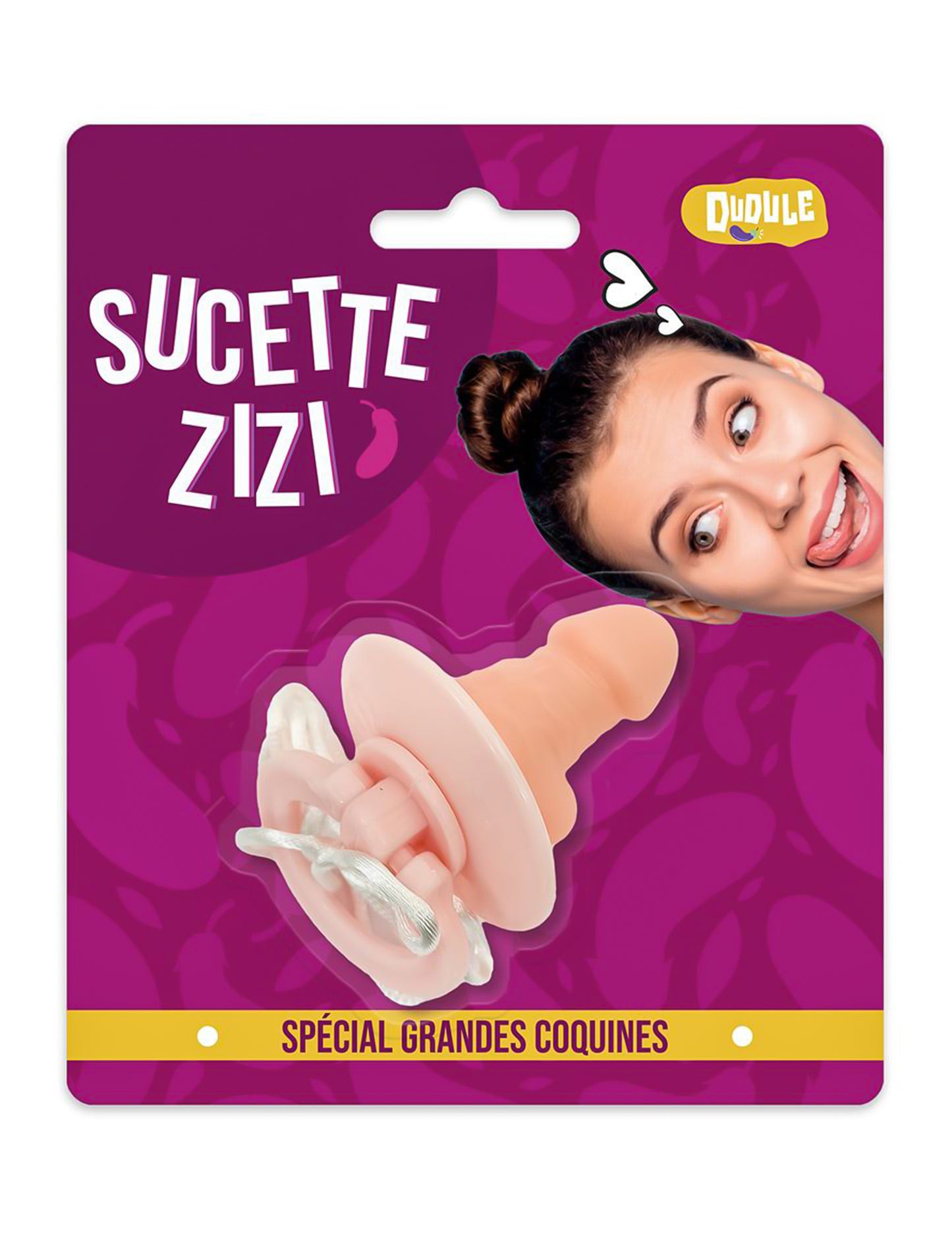 Lustiger Penis-Scher beige