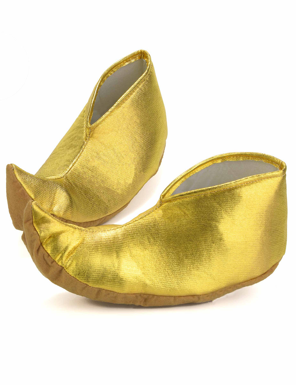 Chaussures de sultan pour adulte dorées