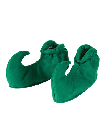 Schuhüberzieher grün Elfe Wichtel Gnom für Erwachsene
