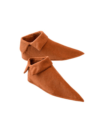 Na hnědých botách pro dospělé