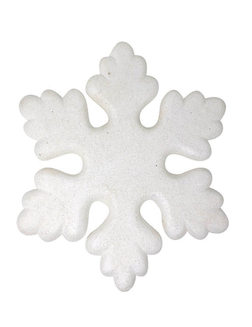 Závěsná třpytivá sněhová vločka 38 cm 