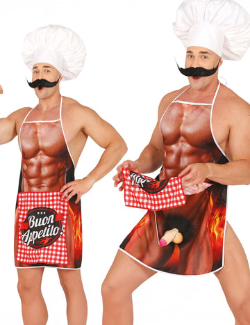 Tablier barbecue coquin adulte