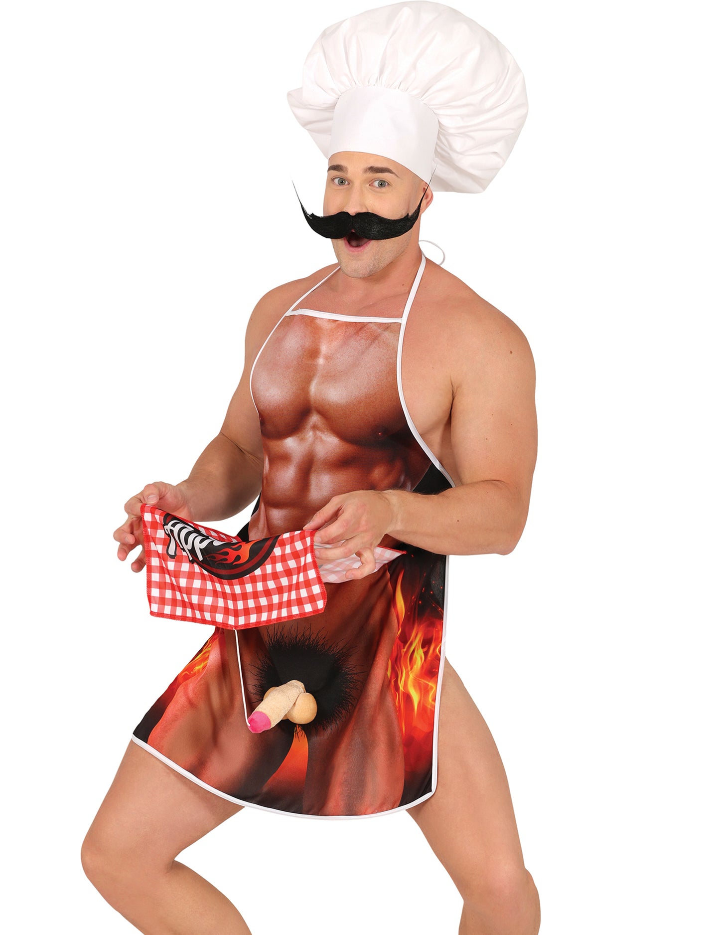 Tablier barbecue coquin adulte