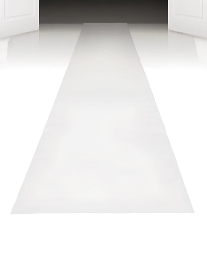 Vue en perspective du tapis de cérémonie pour fête