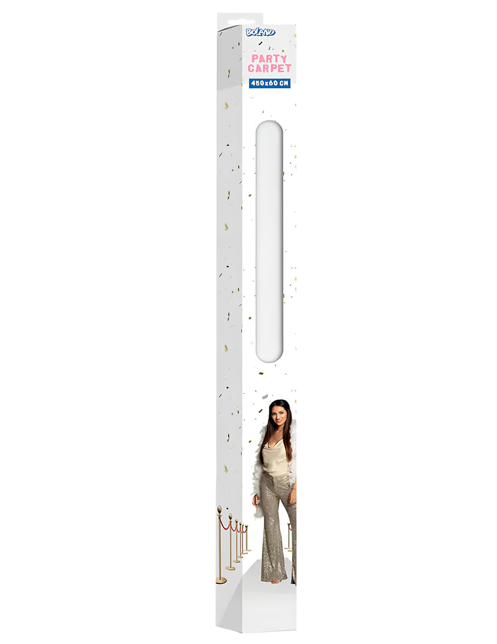 Emballage du tapis de cérémonie pour fête