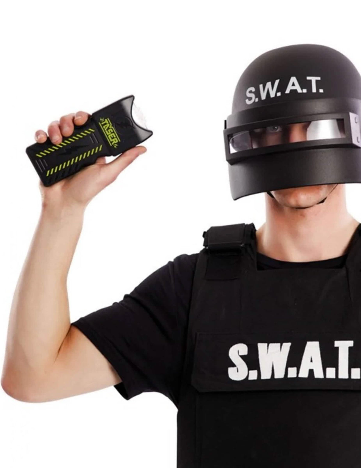 Taser hraníčka SWAT pro dospělý černá a žlutá