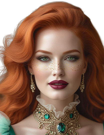 Zlaté tetování pihy 