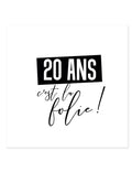 Dekoration / Geburtstagsanimation zum 20. Geburtstag für Erwachsene