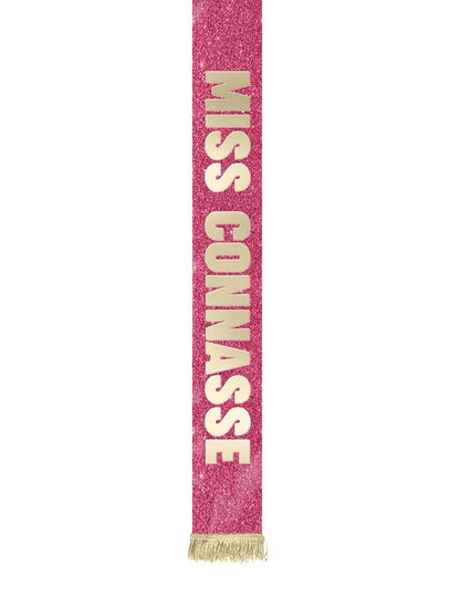 Set aus Accessoires „Miss Connasse“: Schal und Diadem