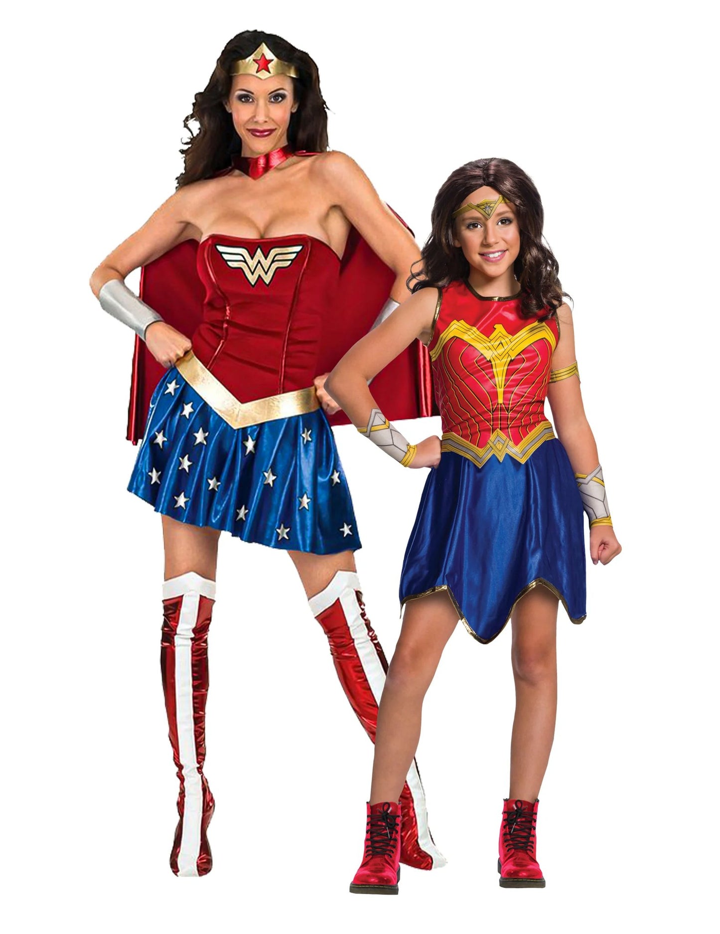 Kostým pro pár Wonder Woman™ pro maminku a dceru