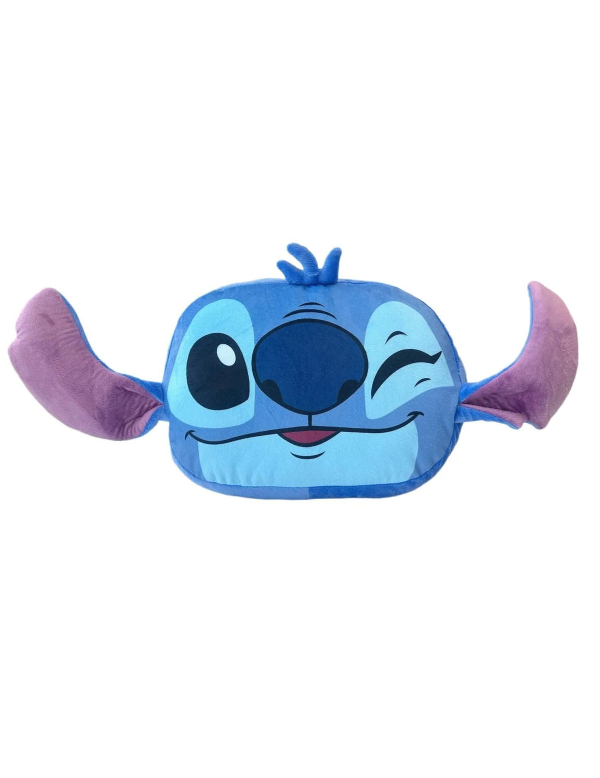 Kostkovaná fleecová sada s polštářkem Stitch™