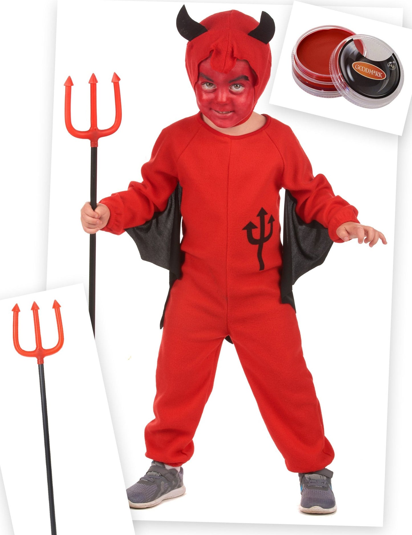 Rotes Teufel-Kostüm für Kinder