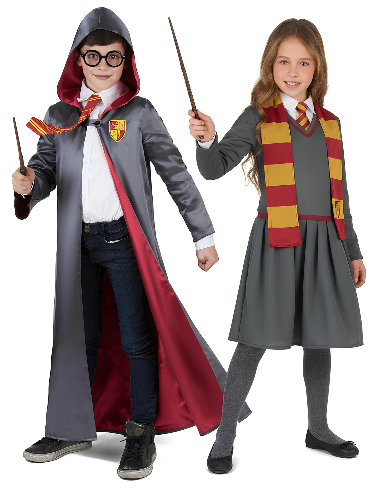 Dětský kostým učedníka kouzelníka pro pár