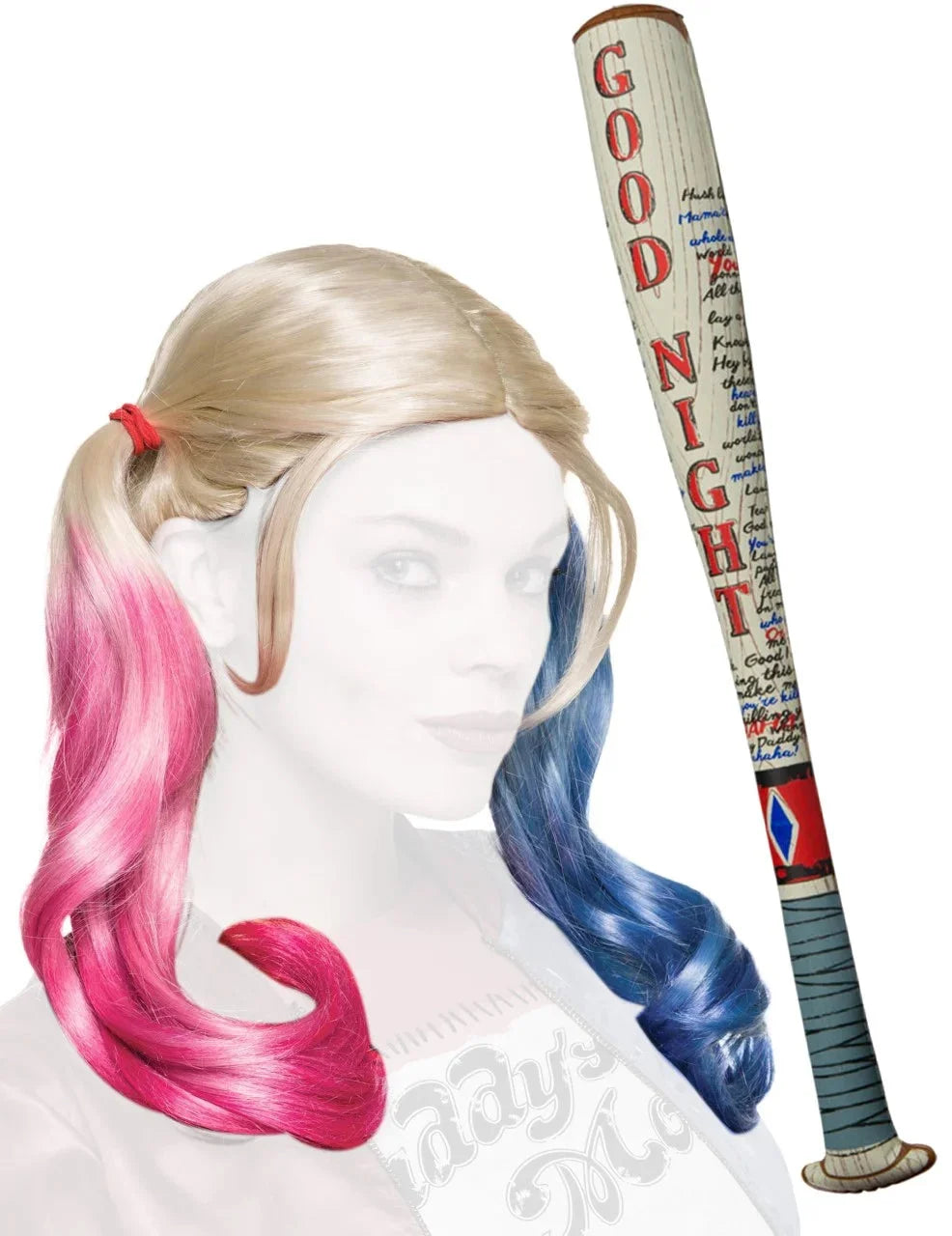 Sada doplňků Harley Quinn pro ženy