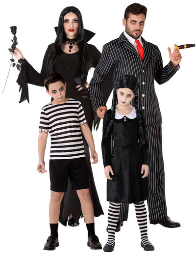 Horror-Familie Zombie-Familie Familienkostüm Gruppenkostüm 4-teilig