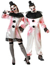 Párový kostým Pierrot vrah pro dospělé na Halloween